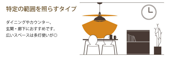 ジェイル | ペンダントライト | お部屋に合った照明選び