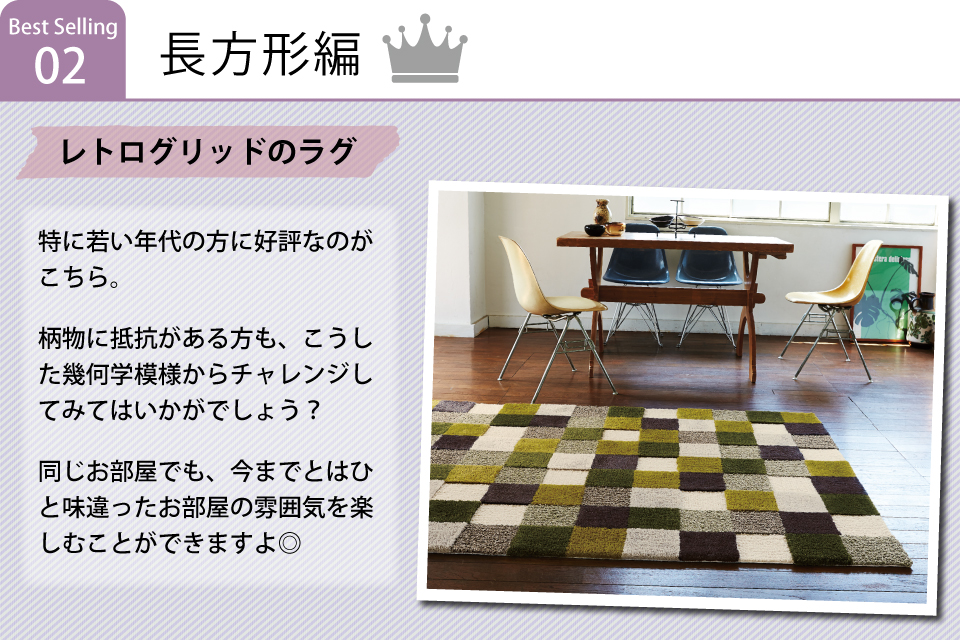 レトログリッドのラグ