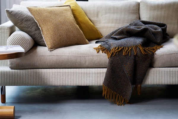 KLIPPAN(クリッパン) スロー ZIGZAG ダークブラウン | スタイリクス