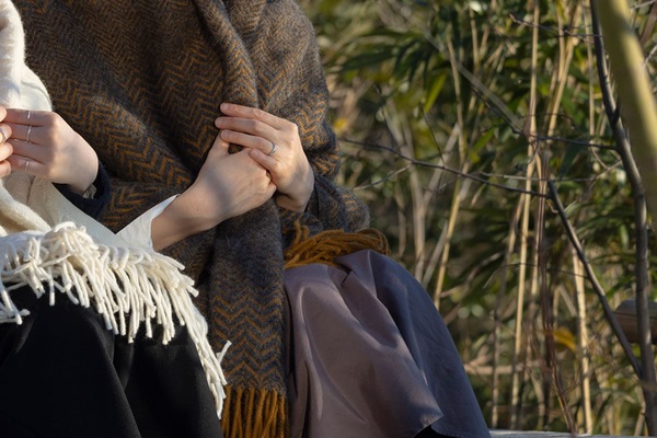 KLIPPAN(クリッパン) スロー ZIGZAG ダークブラウン | スタイリクス