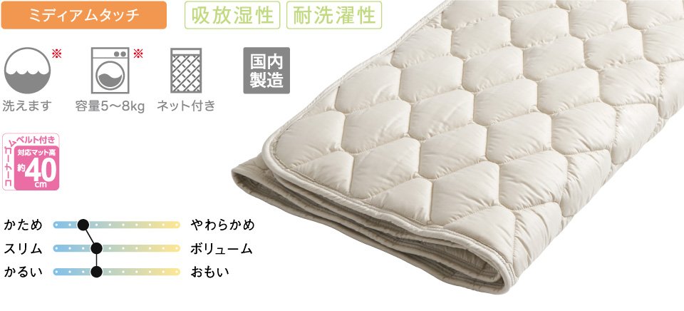 ねむれぽーとシリーズ ウールパッド