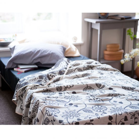 ガーゼケット/エイジア/チャコール