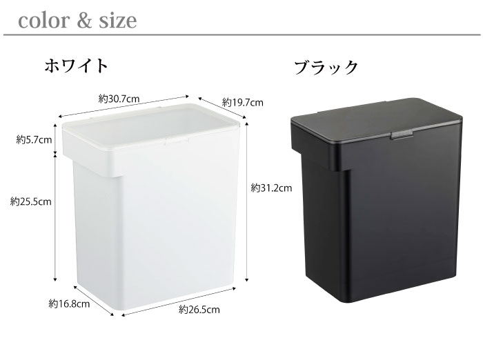 カラーとサイズ