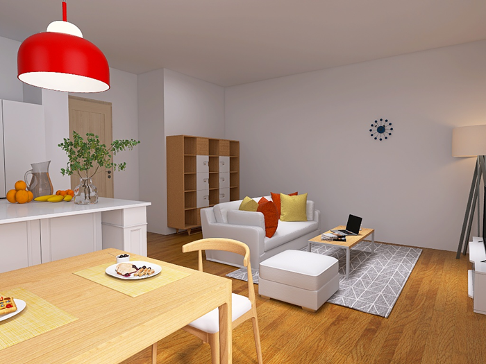 早く家に帰りたくなるようなワクワク感があるお部屋