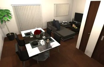 ホテルのようなお部屋でホームパーティー