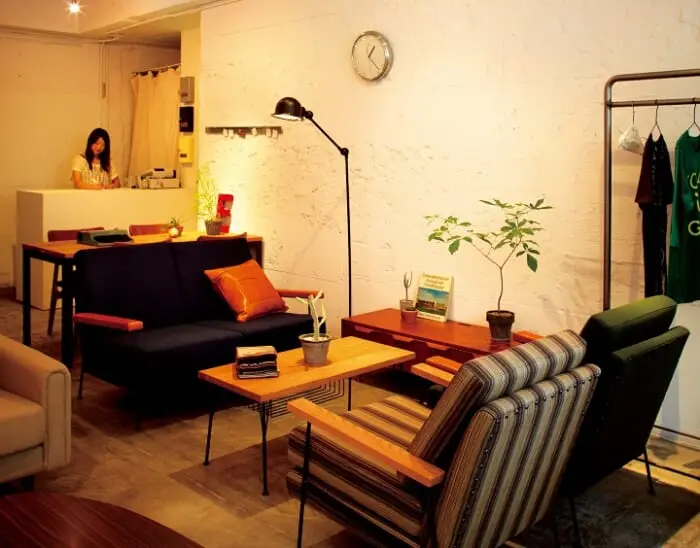 絵になるカフェ風リビング